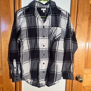 Garnet Hill Button down top (never worn)